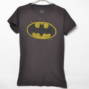 GS5052 バットマン BATMAN Tシャツ レディース L 肩37 メール xq