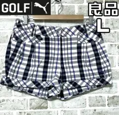 良品 プーマゴルフ PUMA GOLF レディース ショートパンツ Lサイズ