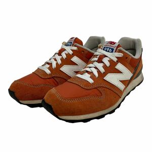 D556 New balance ニューバランス WR996 レディース スニーカー US6.5 23.5cm 赤茶 ホワイト