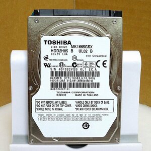 HD4684★TOSHIBA★2.5インチHDD★160GB★MK1665GSX★即決！