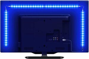 Lepro LED テープライト RGB テレビバックライト 0.5Ｍx4本 ストリングライト 間接照明 5050SMD USB式