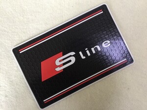 ★アウディ Sline Audi★ロゴ アンチスリップマット 自動車 モバイル粘着強い すべり止め