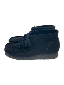 Clarks◆Wallabee/チャッカブーツ/26.5cm/BLK/スウェード/11826