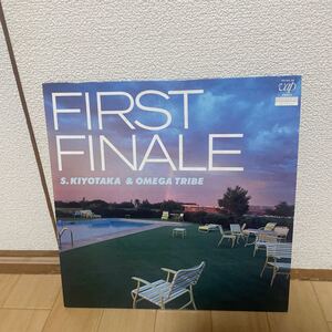 LPレコード 杉山清貴　オメガオメガトライブ first finale