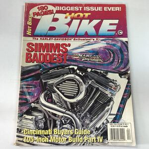 【中古本】ヴィンテージ HOT BIKE 1996 APRIL HARLEY-DAVIDSON ハーレーダビッドソン 洋書