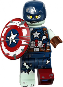 ★LEGO★ミニフィグ【Marvel Studios】Zombie Captain America(7103109)