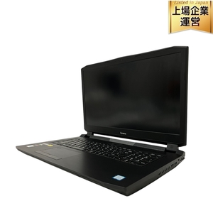 iiyama LEVEL ILeNXs-17FG102-i9K-VOPV 17.3インチ ノートPC i9-9900K 64GB SSD 1TB 1TB RTX2080 win11 ジャンク M9543812