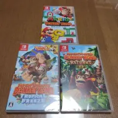 新品未開封　マリオ vs ドンキーコング　トロピカルフリーズ　リターンズ HD