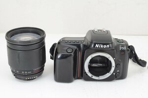 【適格請求書発行】ジャンク品 Nikon F50 + TAMRON AF 28-200mm F3.8-5.6 Aspherical 71DN フィルム一眼レフ【アルプスカメラ】240112c