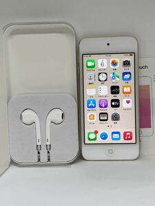 【新品バッテリー交換済み シリーズ最終モデル】 Apple iPod touch 第7世代 32GB ゴールド 中古品 【完動品 1円スタート】