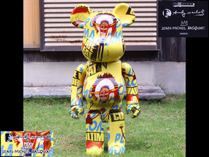 BE@RBRICK　ベアブリック　ジャン＝ミシェル・バスキア　1000％　共箱　F2004