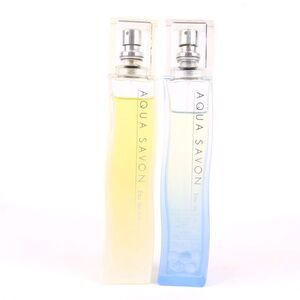 アクア シャボン 香水 ウォータリーシャンプー他 EDT 2点セット 残半量以上 まとめて レディース 80mlサイズ AQUA SAVON