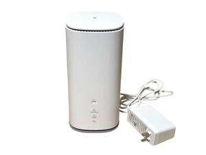 Speed Wi-Fi HOME 5G L13 ホームルーター ZTR02 ホワイト ワイファイ 