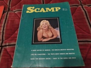 SCAMP 1963年6月号　アメリカ　ポルノ雑誌　エロス　　