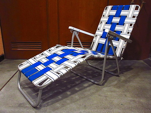 ビンテージ●Sunbeamフォールディングビーチチェア●240206m1-chrアウトドア折りたたみ式椅子