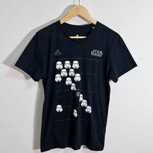 H9059FF adidas アディダス サイズM 半袖 Tシャツ カットソー ブラック メンズ スターウォーズ コラボ Tシャツ