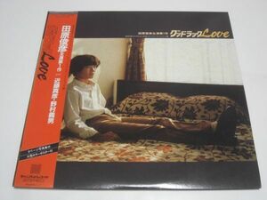 ★田原俊彦 / グッドラックLOVE / 帯付きLP ★