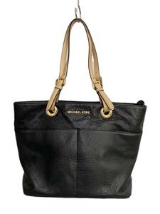 MICHAEL KORS◆トートバッグ/レザー/BLK/30H4GBFT6L