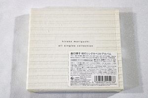 【森口博子】2枚組ベストアルバム CD『森口博子 ALL SINGLES COLLECTION』初回限定・オリジナル特製BOX仕様 USED