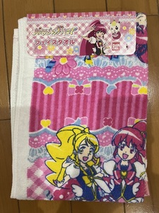 [未使用品]ハピネスチャージプリキュア　フェイスタオル