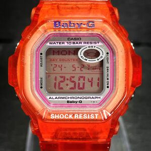 CASIO カシオ Baby-G ベビージー BG-361 腕時計 デジタル クオーツ 多機能 カレンダー クリアオレンジ 新品電池交換済み 動作確認済み
