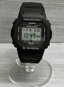 CASIO G-SHOCK カシオ ジーショック 腕時計 GW-5000U-1JF ブラック TOUGH SOLAR