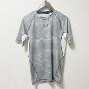  UNDER ARMOUR アンダーアーマー 半袖 コンプレッションシャツ MDサイズ グレー