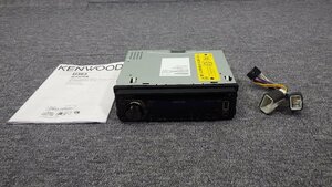 107 カーオーディオ KENWOOD U363 U363D Y21-7960-03 CD FM AM USB ハーネス付 ダイハツ ムーヴ LA100S より