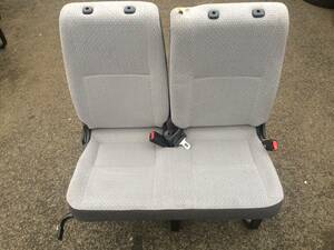 TOYOTA HIACE COMMUTER GL 200系トヨタコミューターハイエース純正リアシート 3列目サード 3nd ROW REAR SEAT LIGHT GREYライトグレー