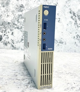 411// NEC Mate MK32VC-R Core i3-6100T 3.20GHz メモリー8GB Windows11Pro デスクトップPC 小型PC