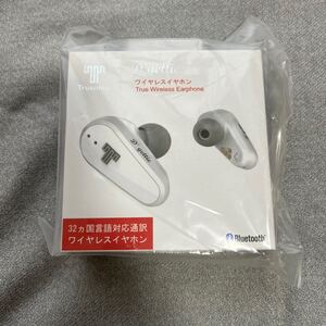 ワイヤレスイヤホン　AI翻訳　ホワイト　トラソナスジャパン Soundcore Fit Sleep