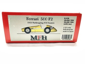 MFH　1/20　フェラーリ 500 F2　フルディテールキット　K-238　未組立　モデルファクトリーヒロ　同梱OK　1円スタート★H