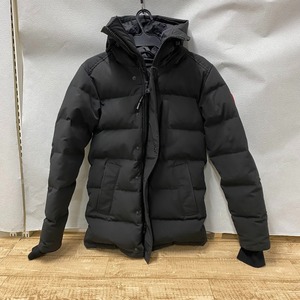 08w5937★1円~ カナダグース CANADA GOOSE カーソンパーカー ブラック BLACK-NOIR XSサイズ 3805MA アウター 中古品