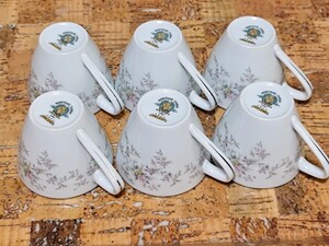 Noritake ノリタケ ARLENE アイリーン 5802 カップ コーヒーカップ 花柄 昭和レトロ ヴィンテージ レトロモダン