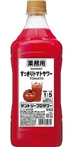 激安！サントリー リキュール プロサワー すっきりトマトサワー コンク 1800ml 30％ペット１本です！他３本セット６本セット出品中！