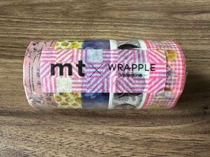 ★未使用 mt×WRAPPLE-Valentine- 限定テープ コンプリートセット★マスキングテープ レア カモ井加工紙 マステ 廃盤★