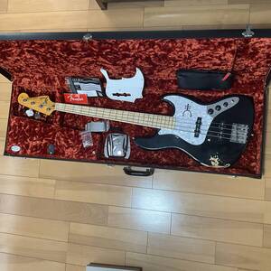 Fender American original’70 Jazz bass 2017年製　BADASS BASS II付き　レリック　Gary Lee風　状態良好