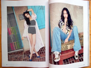 [f(X) ビクトリア]韓国雑誌切り抜き8P/2015年8月号