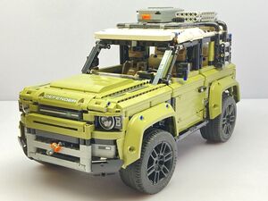 LEGO テクニック 42110 ランドローバー ディフェンダー 完成品/ジャンク [50-2224]