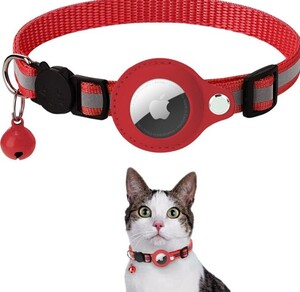 犬 猫用首輪、ペット、Airtag gps、首輪、猫 、エアータグ、追跡、脱走、