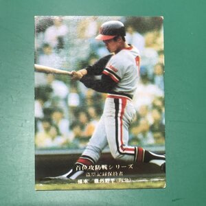 1975年　カルビー　プロ野球カード　75年　935番　阪急　福本　　　　　【G47】