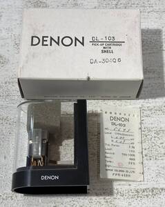 【46-01-0118】【ジャンク/60】DENON DL-103 ヘッドシェル カートリッジセット