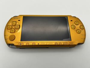 動作未確認　PSP ゴールド　PSP-3000 SONY 