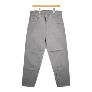 Scye 新品 Melange Denim Loose Tapered 5122-81564 サイズ30 定価24200円 デニムパンツ グレー サイ 4-1201G F97627