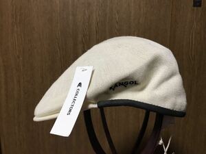 KANGOL（カンゴール）　ハンチングト 75TH　ANNIVERSARY504　｜　75周年　アニバーサリー　　ナチュラル　新品タグ付き