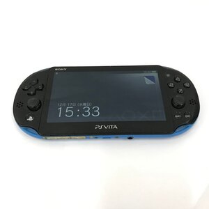 SONY PSVITA 本体 PCH-2000 通電〇【CLAQ5039】