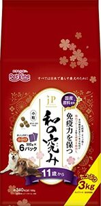 ジェーピースタイル 和の究み 小粒 11歳から【国産/アルミ小分け】 3kg(500g×6)