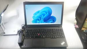 Lenovo 美品 Thinkpad L540 i5-4210M(2.6GHz) 15.6インチ メモリ4GB HDD500GB DVDマルチ Windows11/office2016