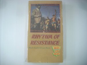 ■ VHS 　RHYTHM OF RESISTANCE - BLACK SOUTH AFRICAN MUSIC 南アフリカ黒人のレジスタンス運動 輸入 SHANACHIE 1204 ◇r60813