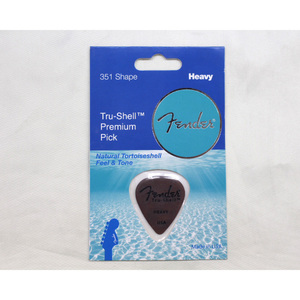 【新品】Fender(フェンダー) TRU-SHELL 351 PICK HEAVY 1枚販売【送料無料】